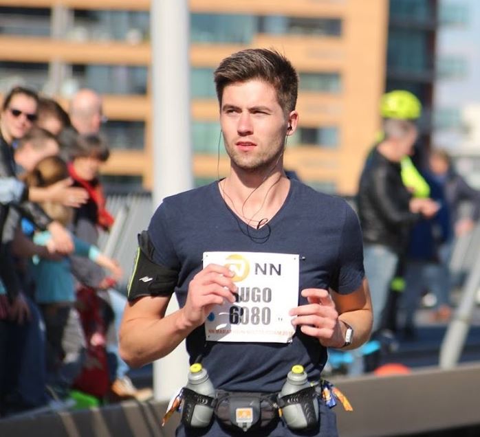 running rotterdam marathon 2016 hugo happiness